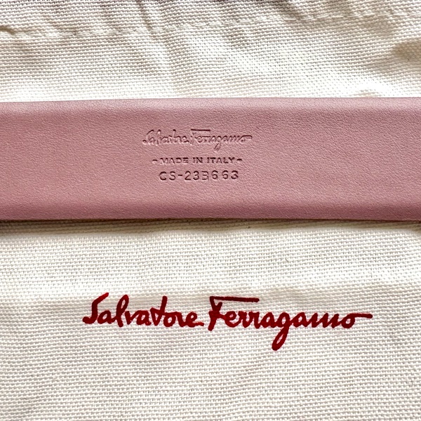 Salvatore Ferragamo 經典女用皮帶-9