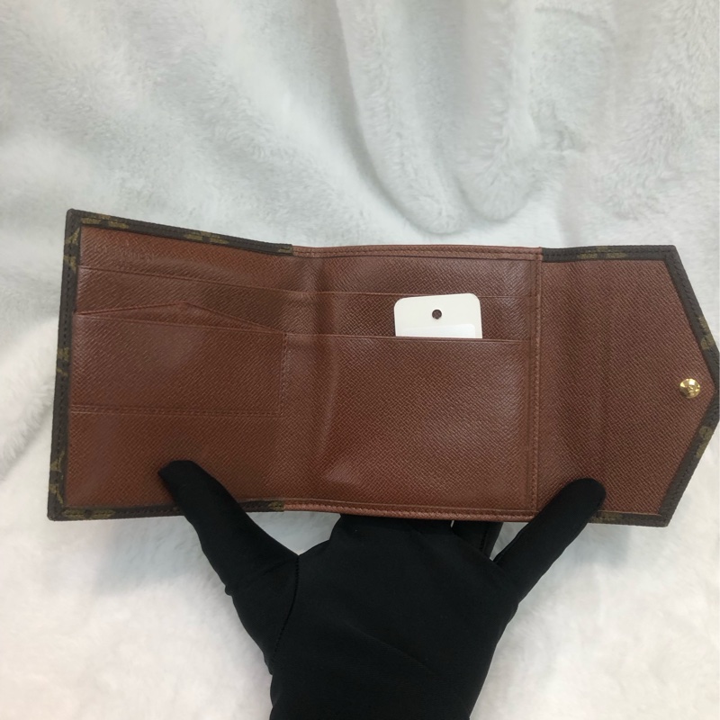 LV 雙面老花兩摺銀包 男/女 XC435-6