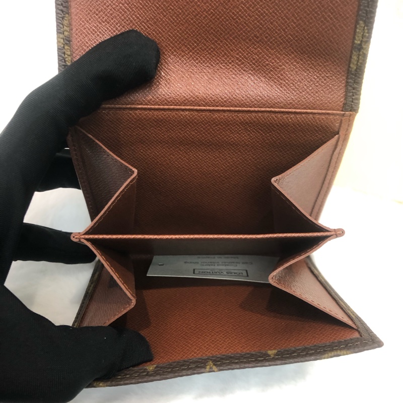 LV 雙面老花兩摺銀包 男/女 XC435-13