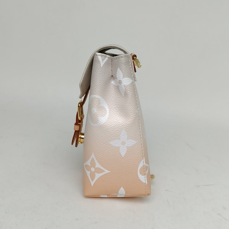 LOUIS VUITTON Tiny雙肩包漸變色PVC2021夏日系列肩背包-1