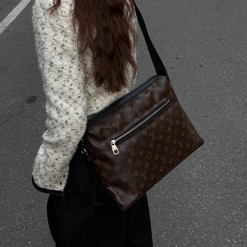 【超級新！】 LV Monogram 經典老花 郵差包 （專櫃106,000）-28