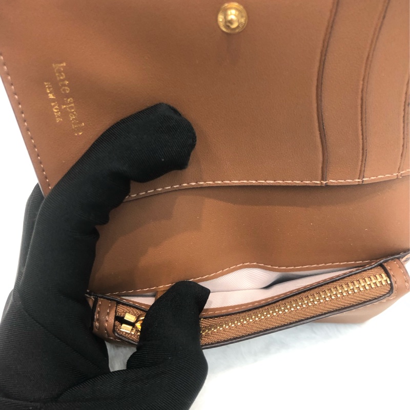 Kate Spade 啡色卡包 XC433-12
