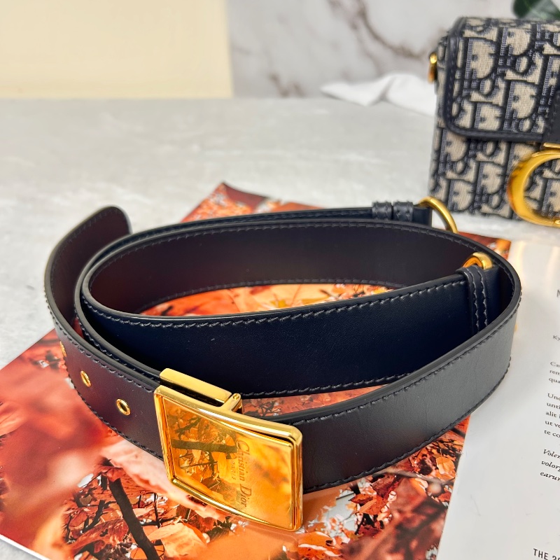 Christian Dior mini Box 藍原花蒙田 30 肩背包-4