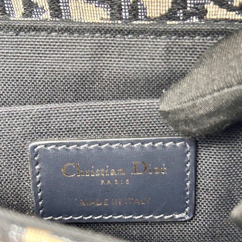 Christian Dior mini Box 藍原花蒙田 30 肩背包-24