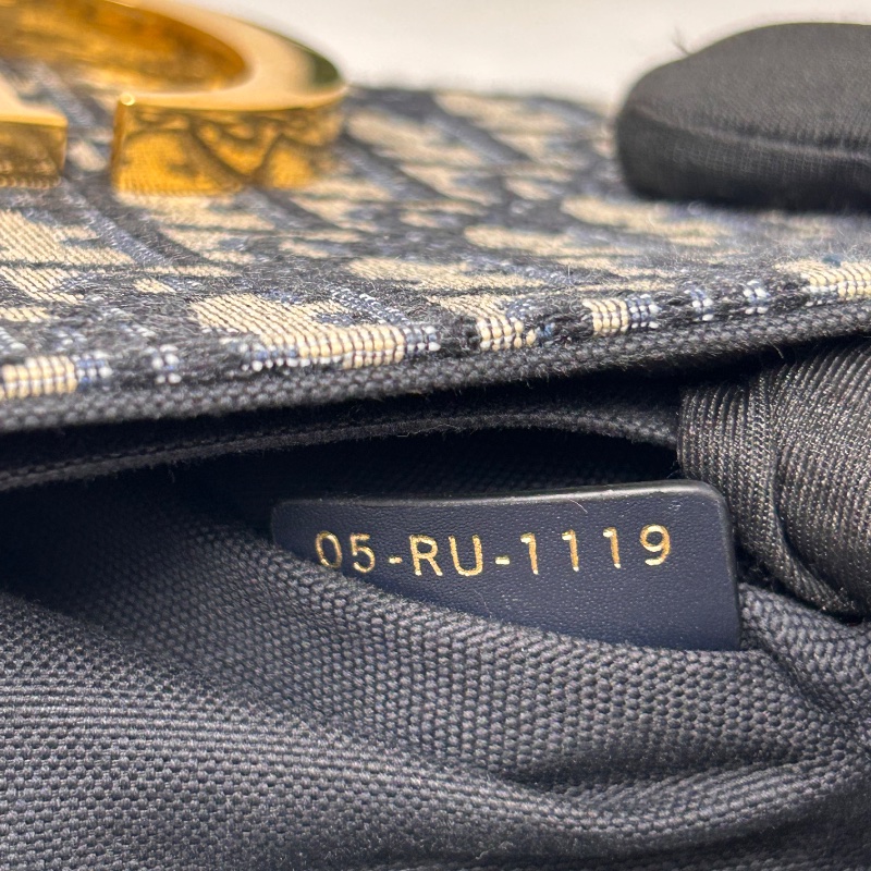 Christian Dior mini Box 藍原花蒙田 30 肩背包-26