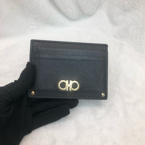Ferragamo 黑色卡包 XC429