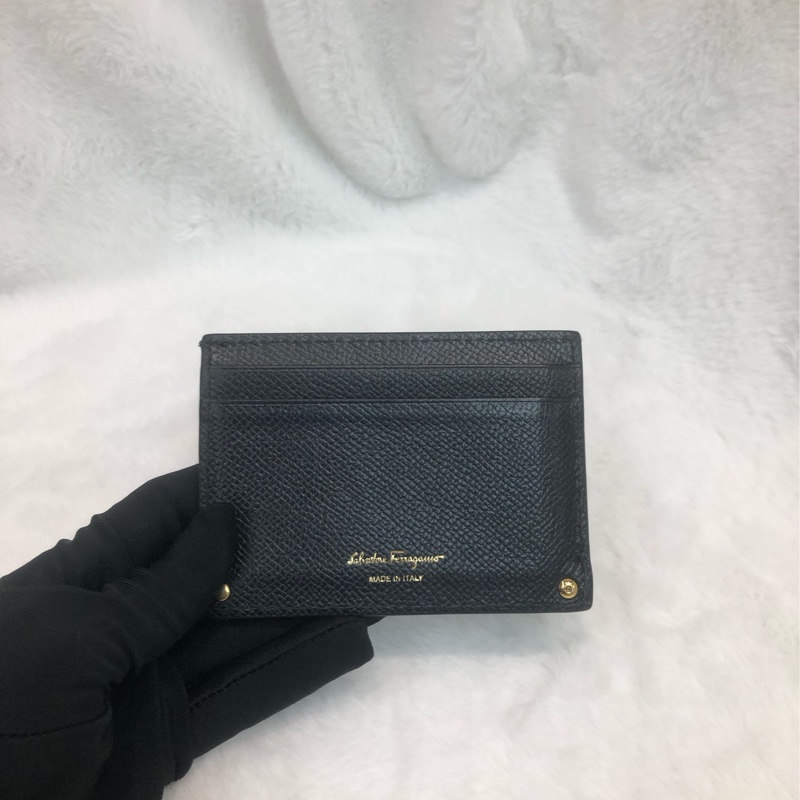 Ferragamo 黑色卡包 XC429-2