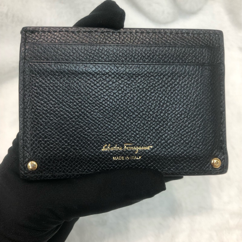 Ferragamo 黑色卡包 XC429-3