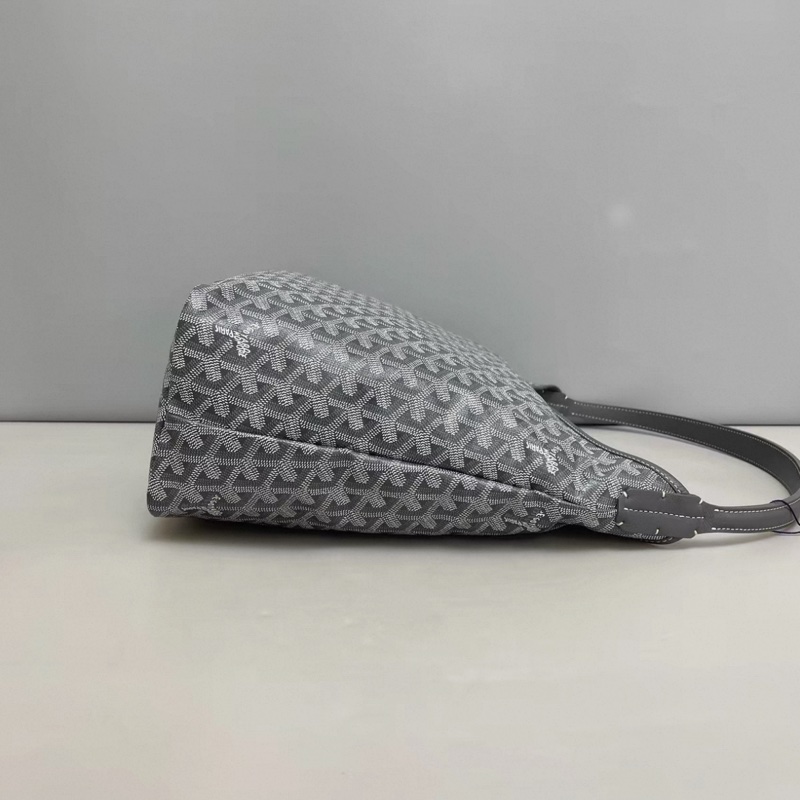 Goyard戈雅 老花灰色子母hobo購物袋-1