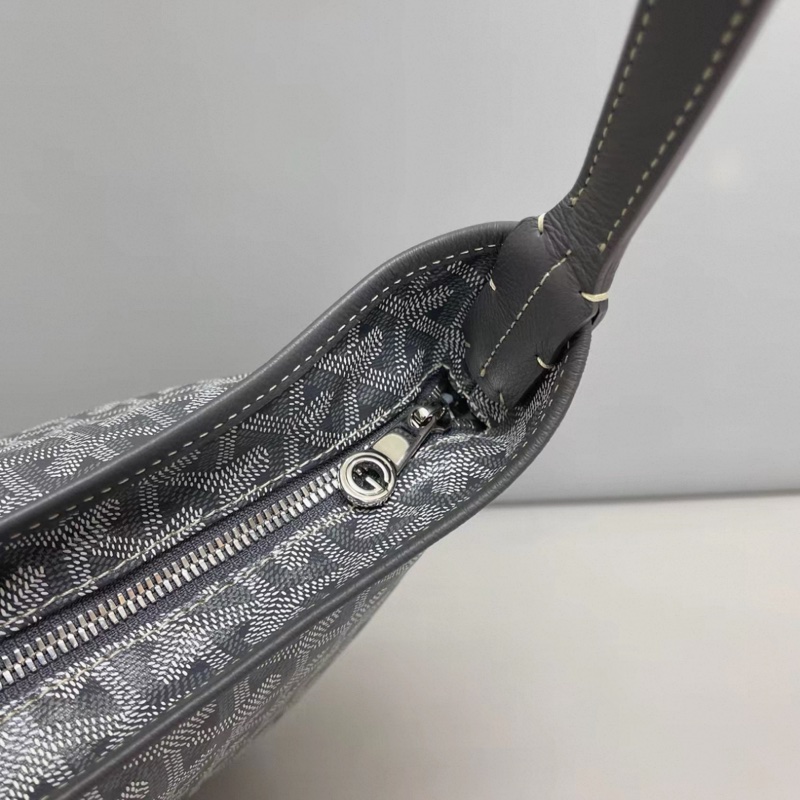 Goyard戈雅 老花灰色子母hobo購物袋-3