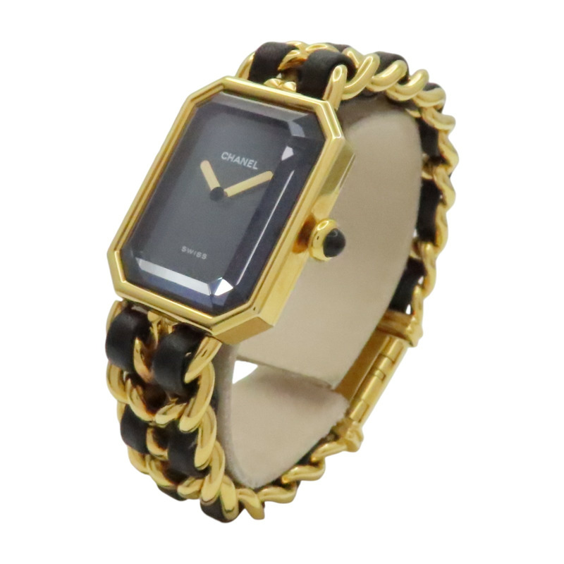 金鏈 Premiere S號 石英 腕錶【CHANEL 香奈兒】 H0001-1