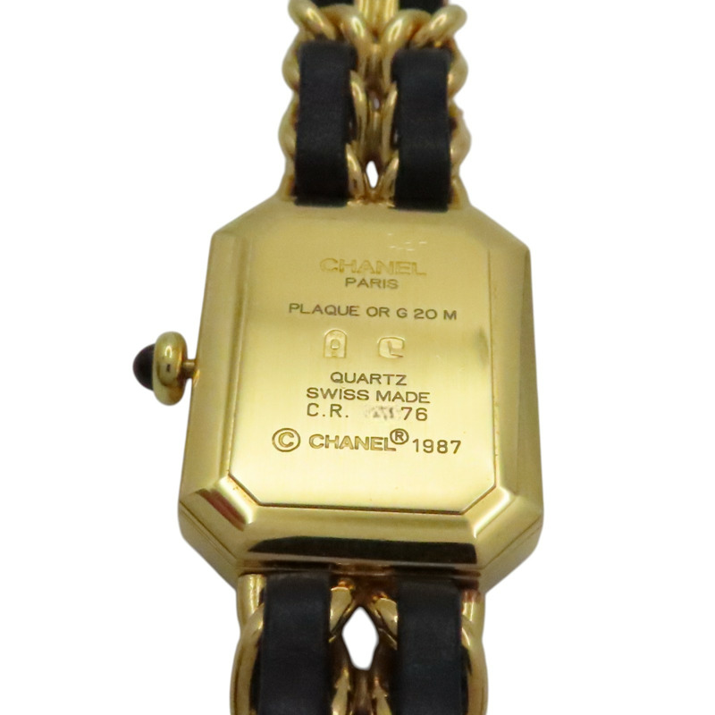 金鏈 Premiere S號 石英 腕錶【CHANEL 香奈兒】 H0001-5