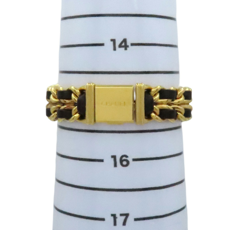 金鏈 Premiere S號 石英 腕錶【CHANEL 香奈兒】 H0001-9