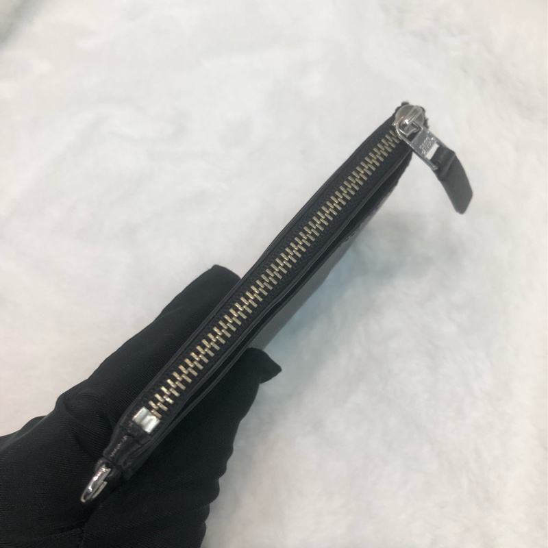 Marc Jacobs 黑色拉鏈卡包 XC430-8