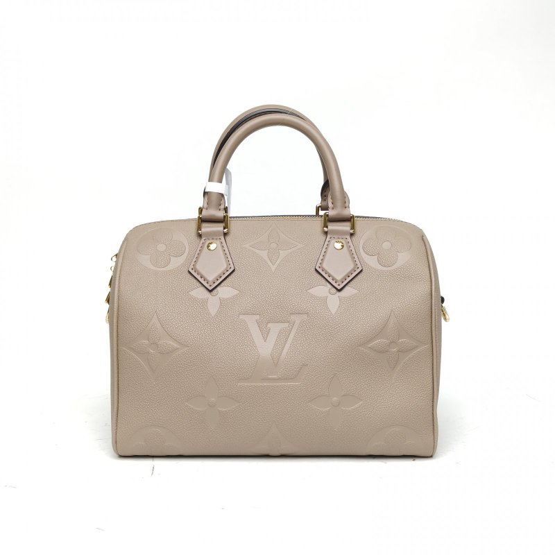 LOUIS VUITTON Sp25配肩帶大象灰牛皮晶片肩背包-2