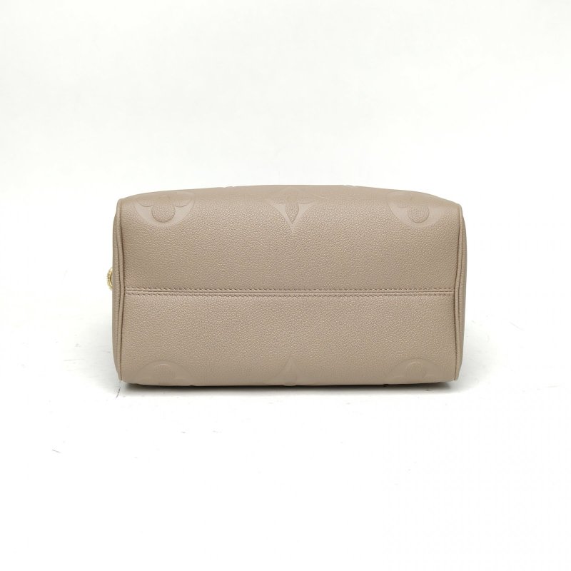 LOUIS VUITTON Sp25配肩帶大象灰牛皮晶片肩背包-4