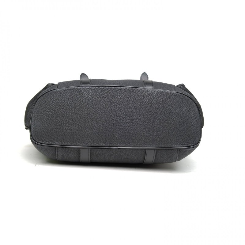 LOUIS VUITTON 黑色牛皮晶片ChristopherTote托特包肩背包-4