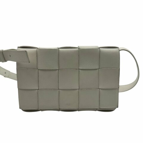【美收精品】BOTTEGA VENETA 白色肩背包 C-344【隔月月中將轉賣至日本 上架期限30天】