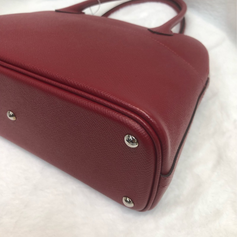 Hermes Bolide 27 紅色銀扣 X Stamp XC372-13