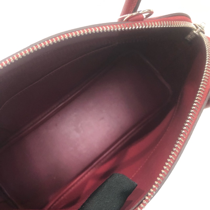 Hermes Bolide 27 紅色銀扣 X Stamp XC372-14