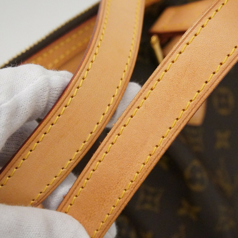 路易威登 Monogram Palermo PM 手提包 M40145 棕色 女士兩用包-9
