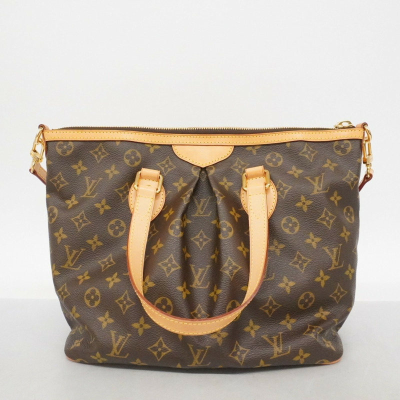 路易威登 Monogram Palermo PM 手提包 M40145 棕色 女士兩用包-10