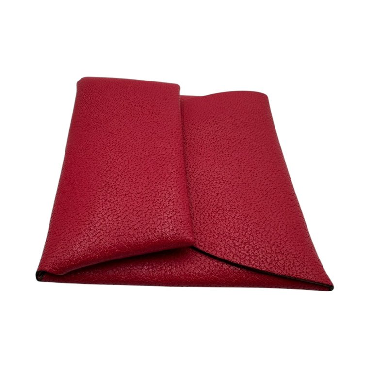 【美收精品】HERMES 紅色零錢包 C-347【隔月月中將轉賣至日本 上架期限30天-3