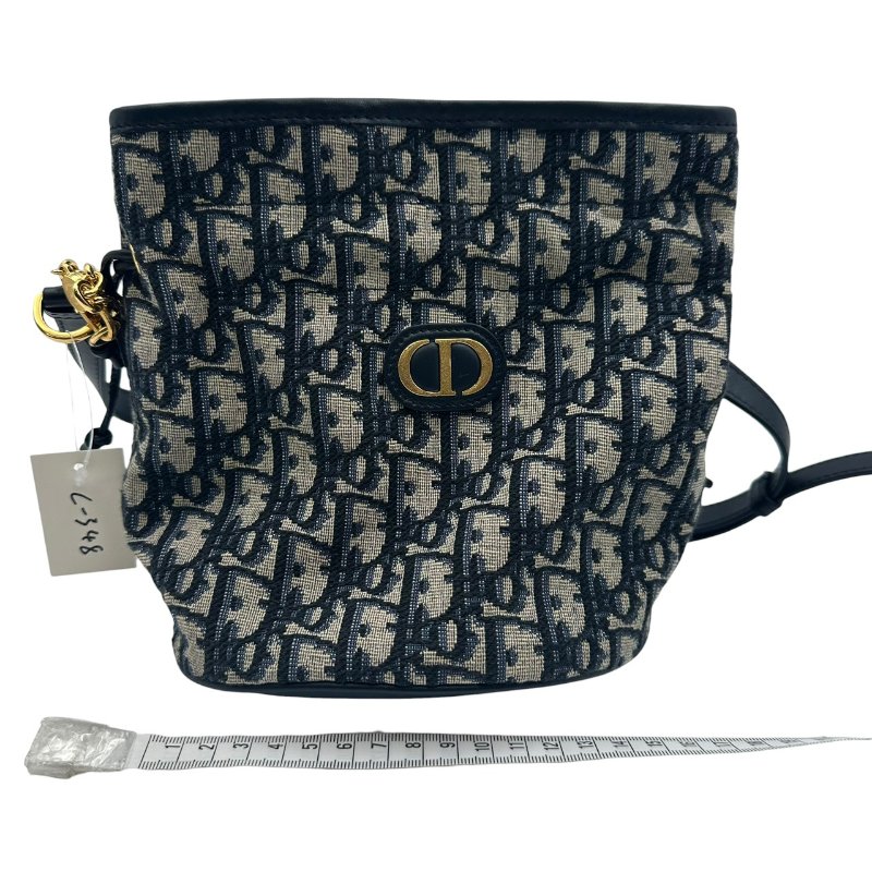 【美收精品】DIOR  老花水桶包 C-348【隔月月中將轉賣至日本 上架期限30天】-6