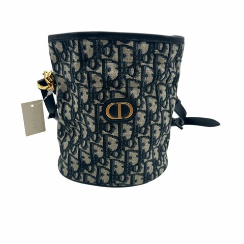【美收精品】DIOR  老花水桶包 C-348【隔月月中將轉賣至日本 上架期限30天】