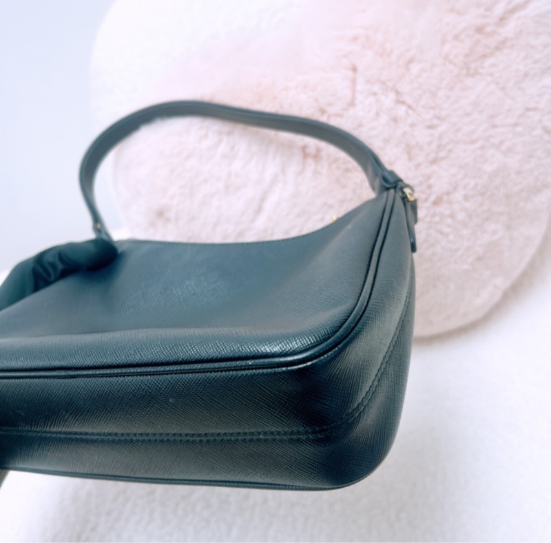 Prada 黑色兩用腋下/斜挎包-9