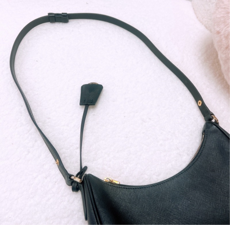 Prada 黑色兩用腋下/斜挎包-14