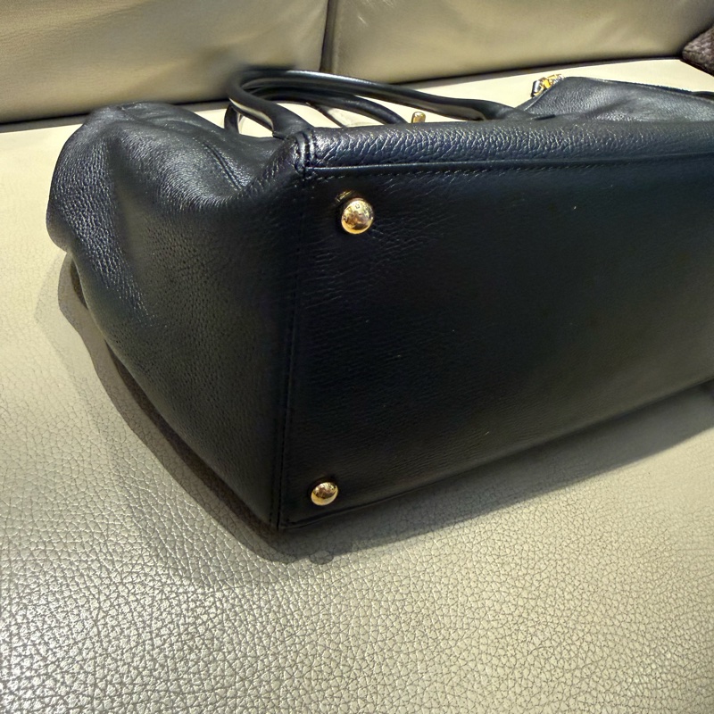 Chanel cerf 黑金中號-8