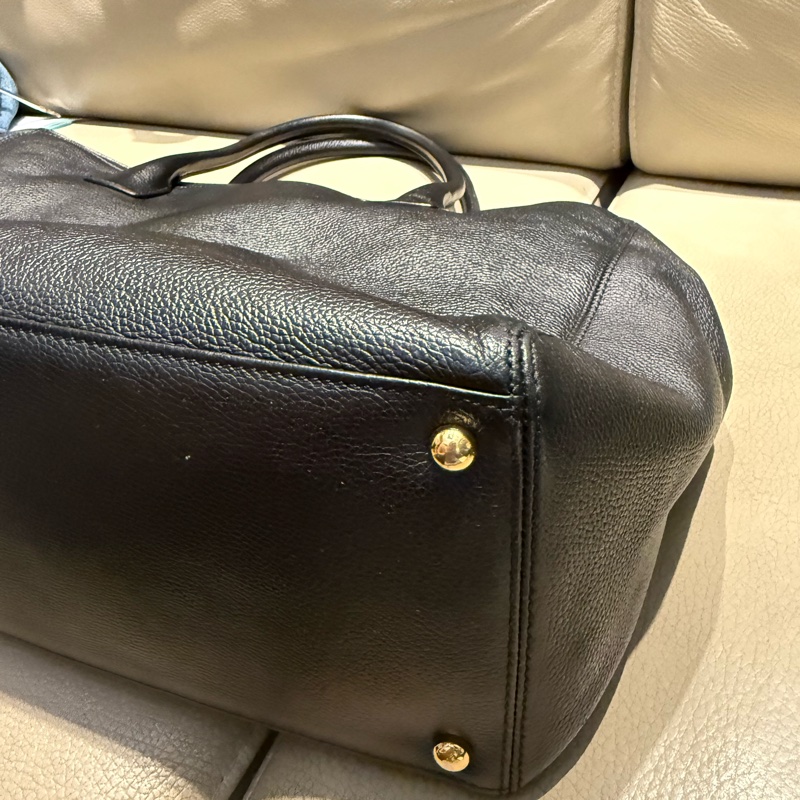 Chanel cerf 黑金中號-10
