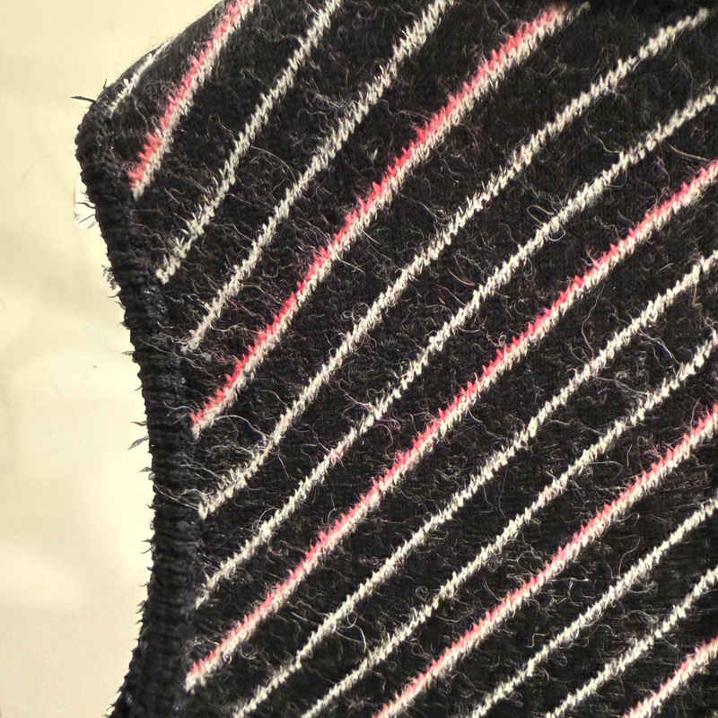 Chanel✨2024斜紋條紋羊絨長版背心洋裝#40 張鈞甯同款-9