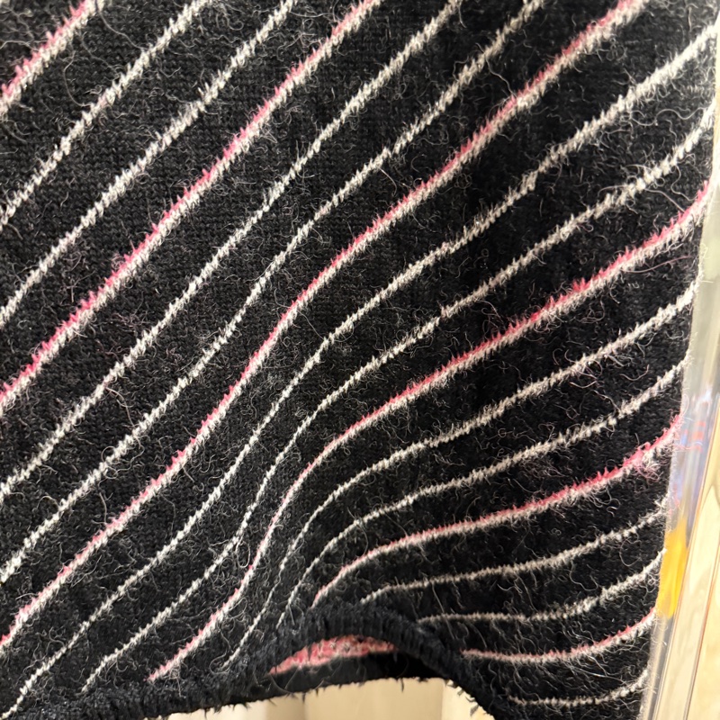 Chanel✨2024斜紋條紋羊絨長版背心洋裝#40 張鈞甯同款-12