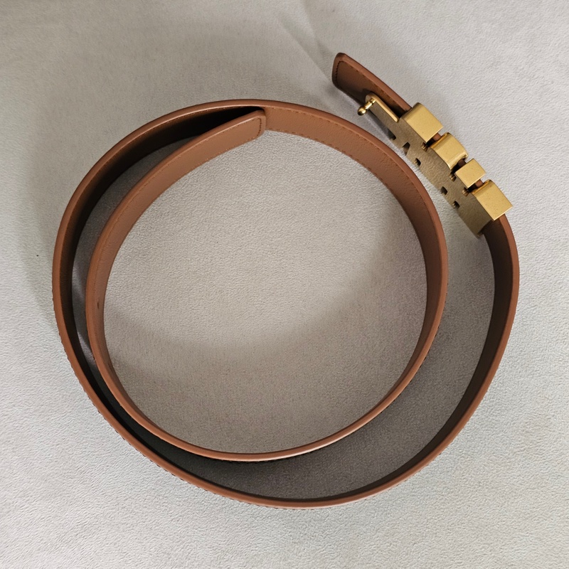 Dior雙面皮帶70cm 閒置-6