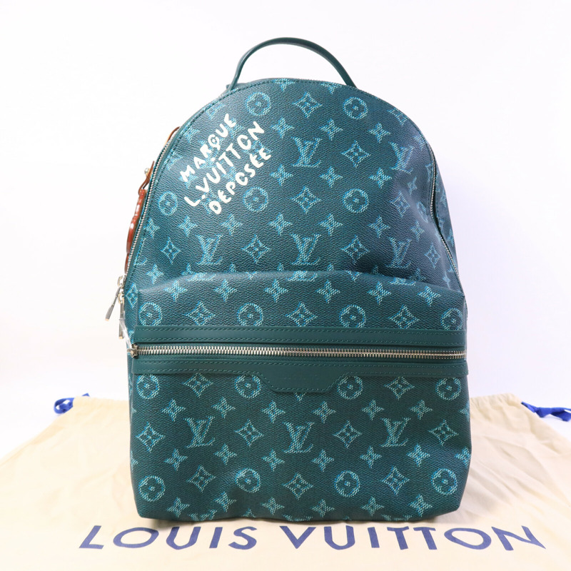 LOUIS VUITTON Monogram Heritage Discovery Backpack PM背包-8