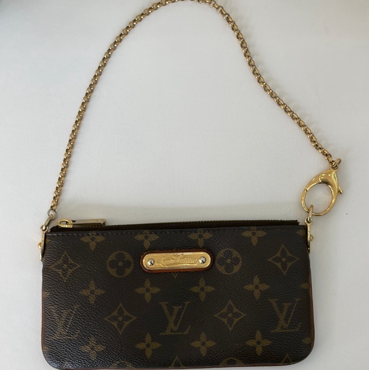 LV 路易威登   EVA 老花 小麻將包-0