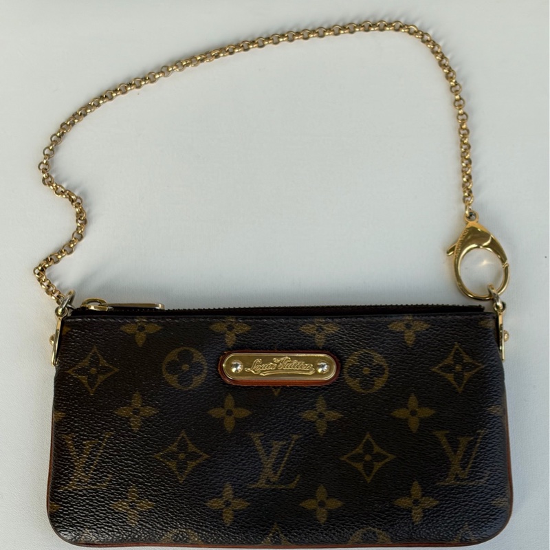 LV 路易威登   EVA 老花 小麻將包-1