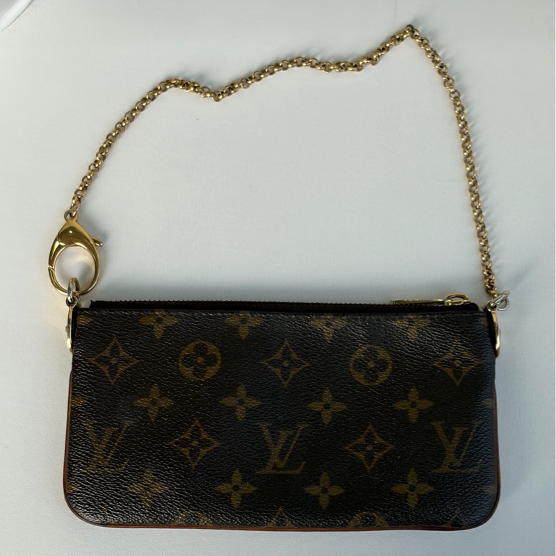 LV 路易威登   EVA 老花 小麻將包-3