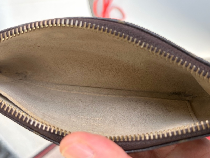 LV 路易威登   EVA 老花 小麻將包-5