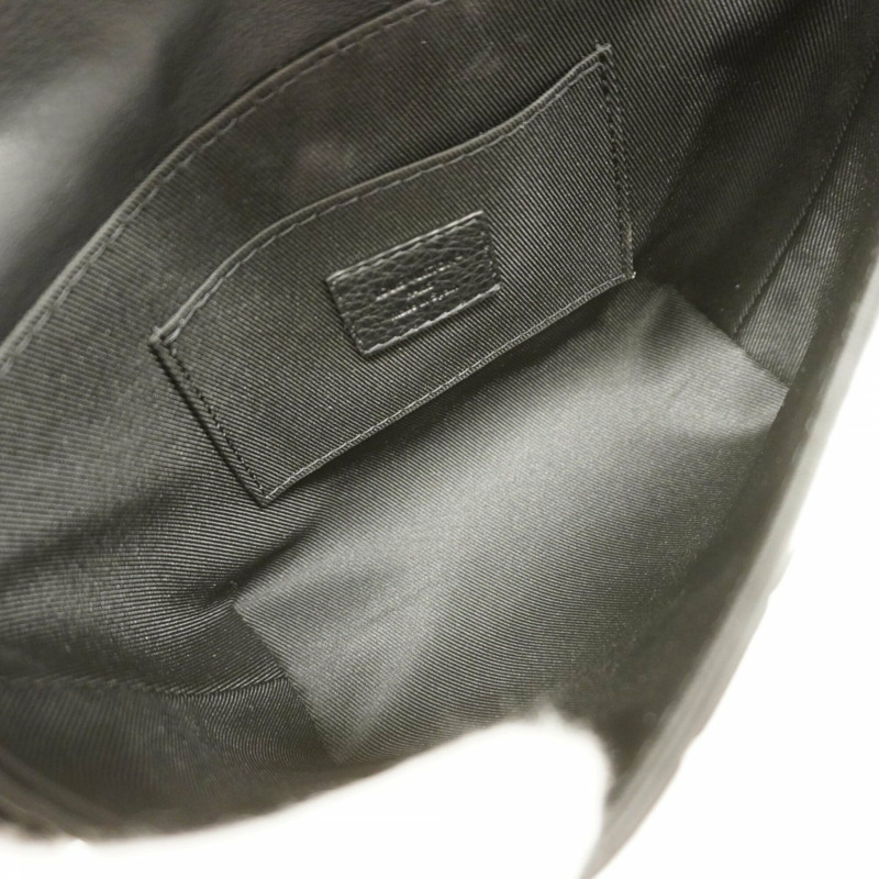 路易威登 Monogram Shadow Pulse 穿戴式皮夾單肩背包 M12636 黑色 男士-3