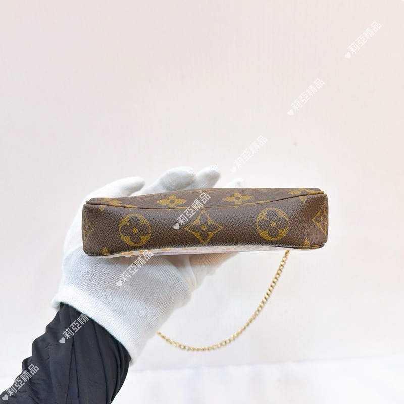 莉亞精品♡ LV  限定彩繪小麻將 二手-4