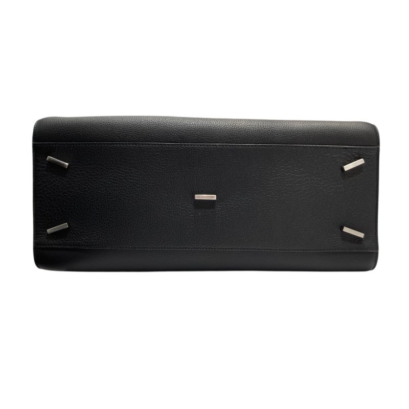 SALVATORE FERRAGAMO 菲拉格慕 牛皮 手提袋 側背 黑色-4