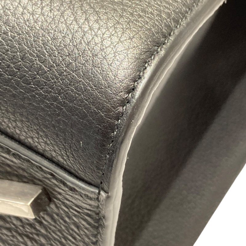 SALVATORE FERRAGAMO 菲拉格慕 牛皮 手提袋 側背 黑色-5