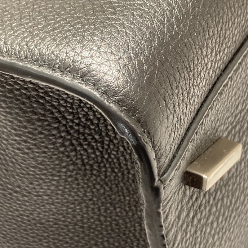 SALVATORE FERRAGAMO 菲拉格慕 牛皮 手提袋 側背 黑色-6