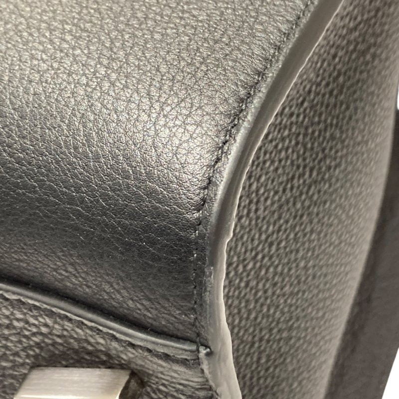 SALVATORE FERRAGAMO 菲拉格慕 牛皮 手提袋 側背 黑色-7