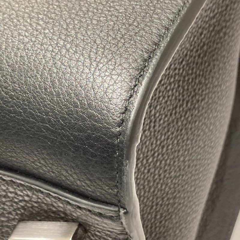 SALVATORE FERRAGAMO 菲拉格慕 牛皮 手提袋 側背 黑色-8