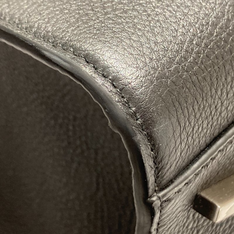 SALVATORE FERRAGAMO 菲拉格慕 牛皮 手提袋 側背 黑色-9