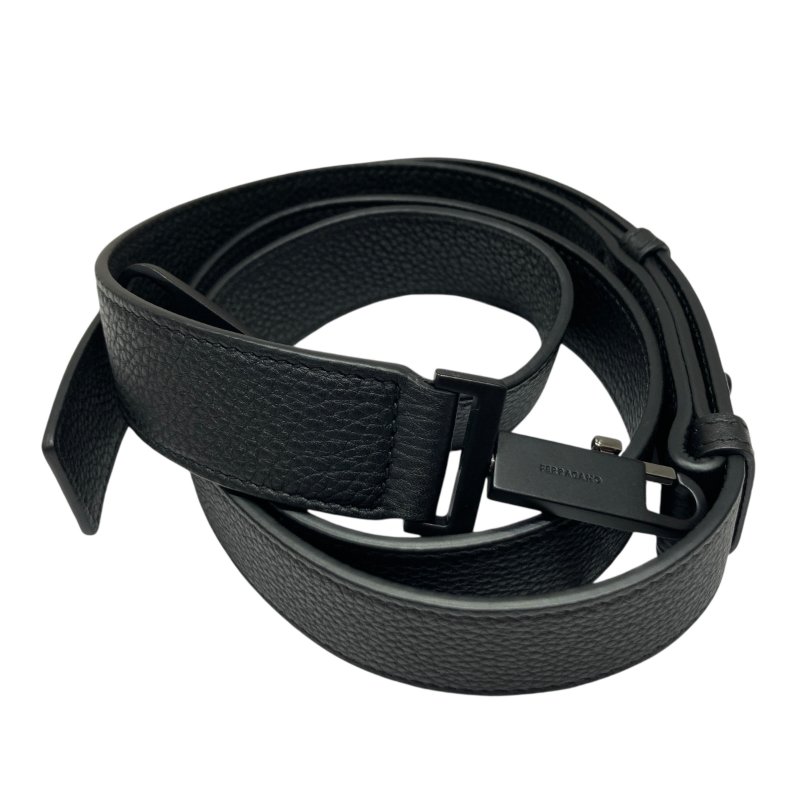 SALVATORE FERRAGAMO 菲拉格慕 牛皮 手提袋 側背 黑色-22